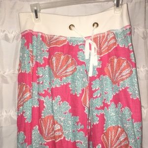 Lilly Pulitzer Linen Beach Pants